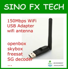 150Mbps RT5370 Mini USB WiFi Adapter Wireless dongle for satellite receiver freesat Dreambox TIGER T3000 wifi