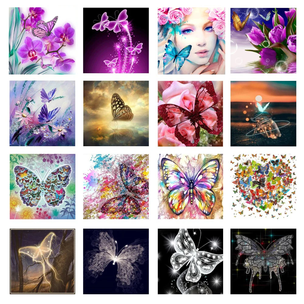 

diamond painting butterfly