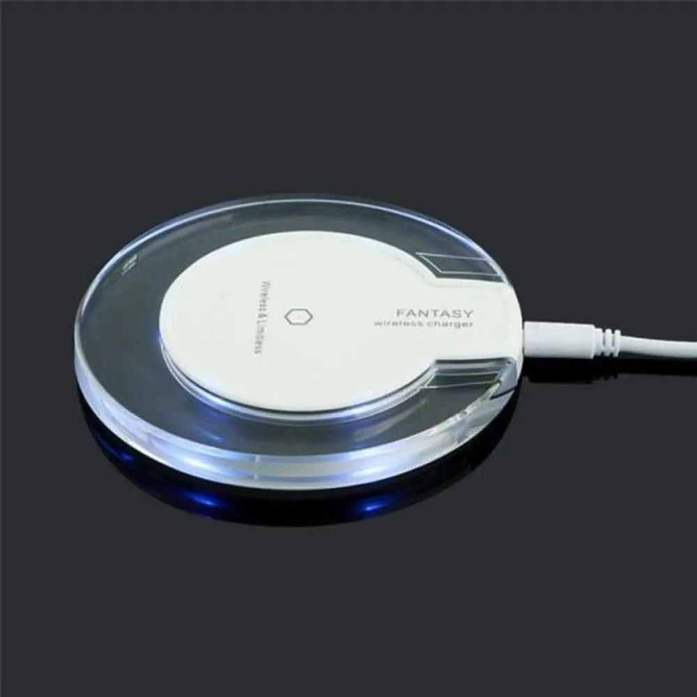 

qi wireless charger for Samsung Galaxy Note 8/S8 Ultrathin lightweight Safe efficient Clear Qi Wireless Fast Charger Charging z9