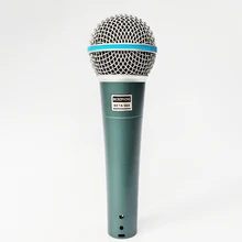 Karaoké portable filaire microphone dynamique pour sm 58 57 Beta58a beta58 bm800 pc saxophone lecture église professeur chanter micro