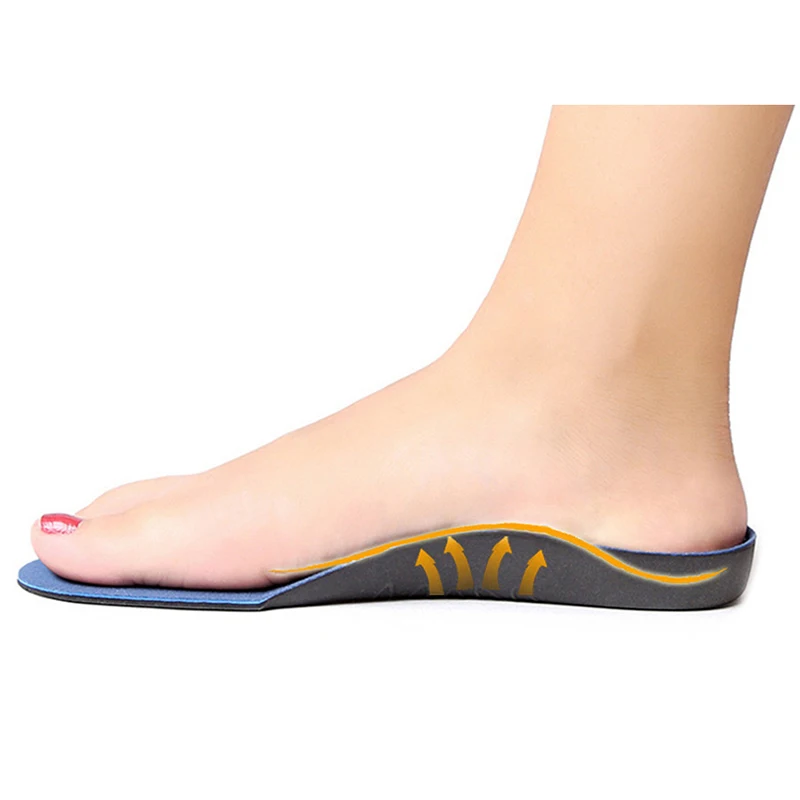 36-49 ярдов 1 пара унисекс новая обувь Подушка для поддержки свода стопы уход вставка ортопедическая плоская нога стелька обувной коврик EVA