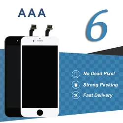 10 шт. AAA высокий экран для iPhone 6 ЖК-дисплей для iPhone 6 г сенсорный экран панель сборка мобильного телефона Pantalla Запасная часть