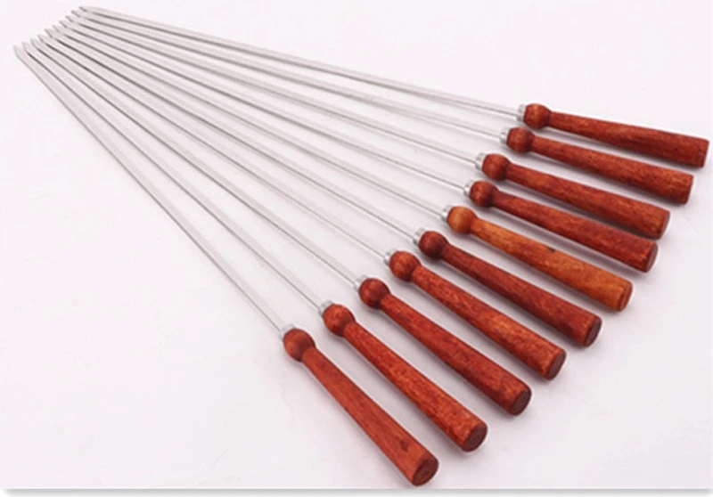 wood bbq skerwer set  (2)