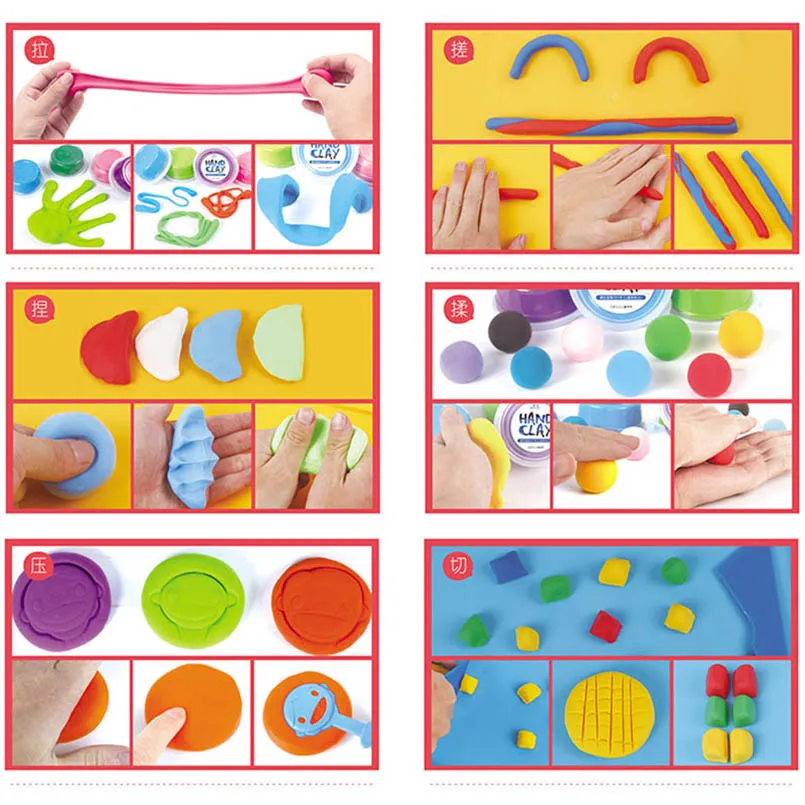 36 цветов, пушистый глиняный набор для детей, для девочек, сделай сам, светильник, мягкая глина для моделирования, полимерная, воздушная, сухая, Fimo, для игры в тесто, Slime, игрушки, коробка