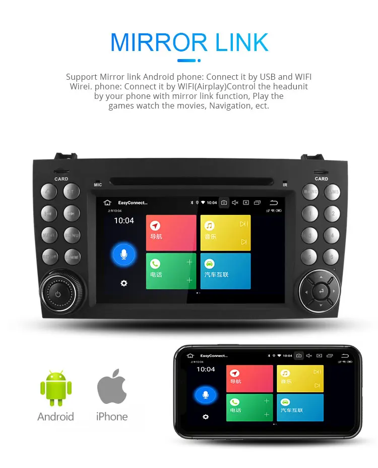 Perfect LJHANG Car DVD Player Android 9.0 For Mercedes Benz SLK Class R171 W171 SLK200 SLK230 GPS Navi WIFI Multimedia 2 din Car Radio 6 Perfect LJHANG Car DVD Player Android 9.0 For Mercedes Benz SLK Class R171 W171 SLK200 SLK230 GPS Navi WIFI Multimedia 2 din Car Radio 6