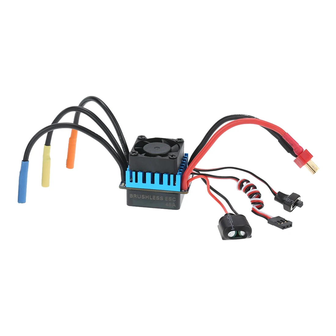 

3650 3930KV/4P Brushless Motor ; 45A ESC ; LED Programming Card for 1/10