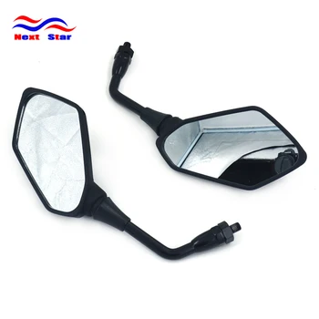 

Motocross Parts Motorbike Rear View Mirrors Motorcycle Side Mirror Moto Rearview For KAWASAKI Z1000 Z750 ER-6N ZRX1100 ZRX1200