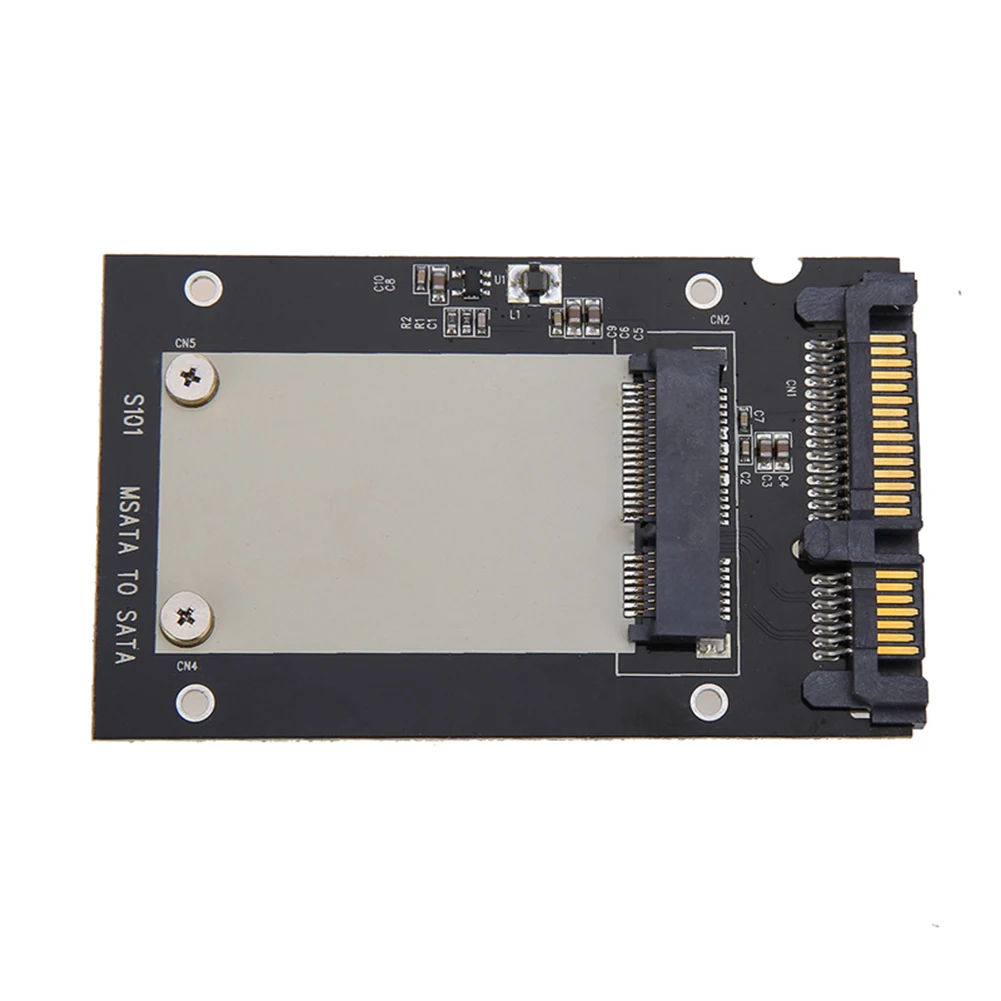 mSATA SSD to 2 5Inch SATA III Adapter Card Hard Disk Converter Module Board 4