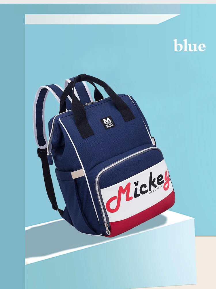 Disney Новый Микки Мама сумка тренд рюкзак для пикника практичный многофункциональный Мумия сумка Мода