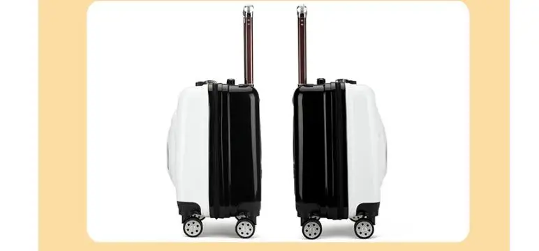 Panda детский Багаж для путешествий, чемодан, сумки на колесиках, Детский чемодан на колесиках для переноски багажа, Детский чемодан на колесиках для мальчика