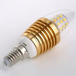 Новый E14 Алюминий Совет светодио дный лампа Прохладный теплый белого золота LZD-JJ07-2 Горячие поступления