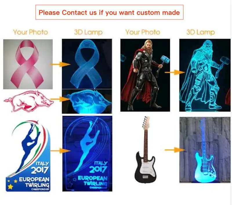 País das Maravilhas Luzes da Noite Decoração do Quarto das Crianças Princesa Figura Alice Decorativo Crianças Led 3d Noite Lâmpada Bateria Usb Nightlight no 17 do quarto das crianças 3d noite lâmpada bateria usb nightlight