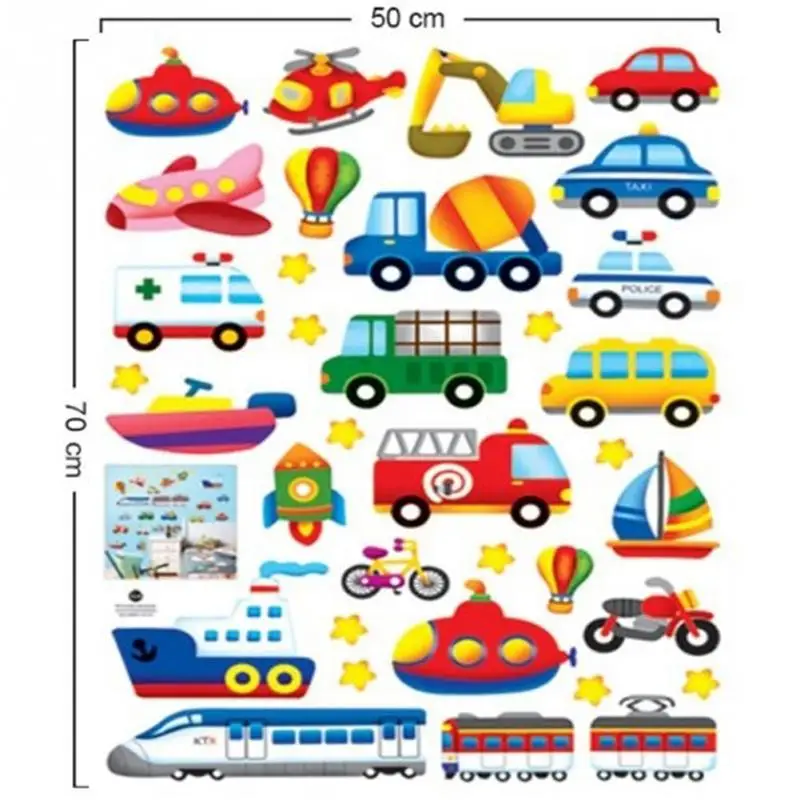 Popular Transportation Wall Stickers-Buy Cheap