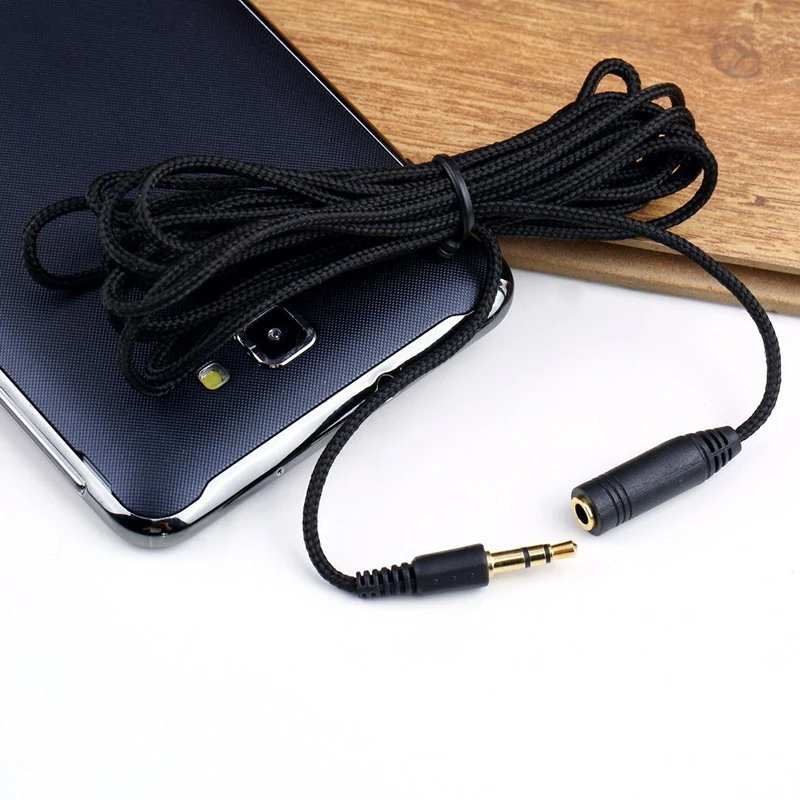 Baru Wanita untuk Pria F/M Headphone Stereo Audio Ekstensi Kabel AUX Earphone Headphone Komputer Ponsel MP3/MP4 3M/10ft 3.5 Mm