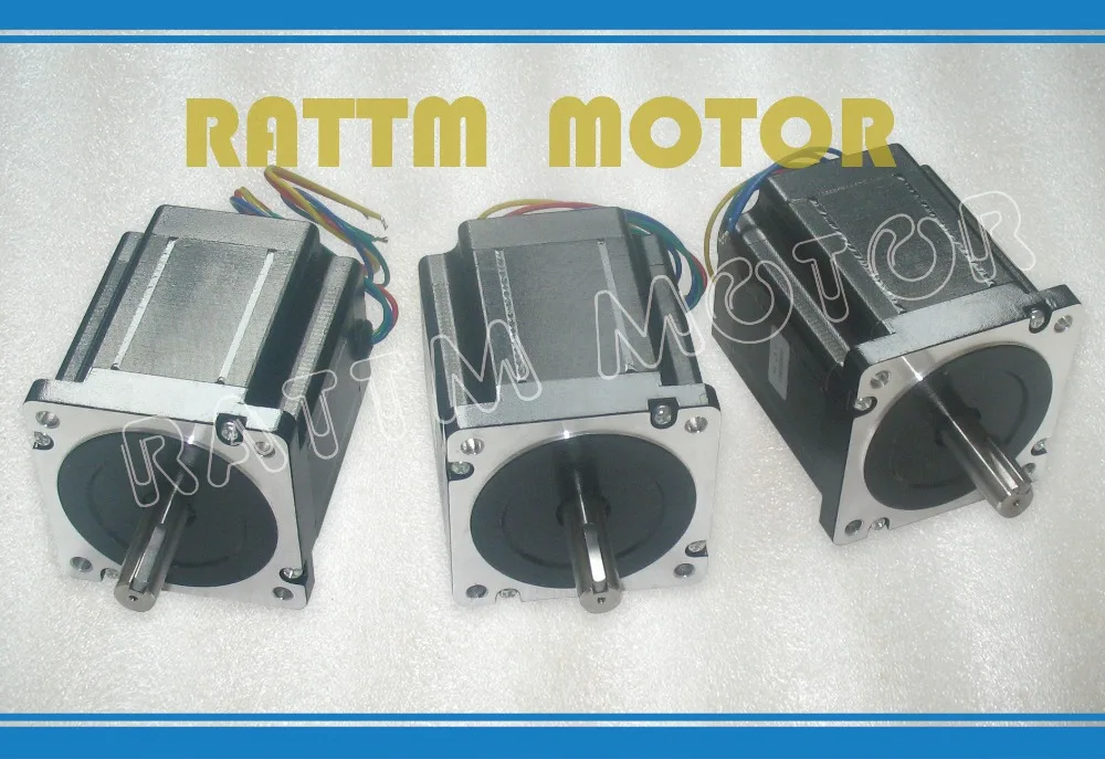 

3pcs Quality NEMA34 878 Oz-in CNC stepper motor stepping motor/4.0A