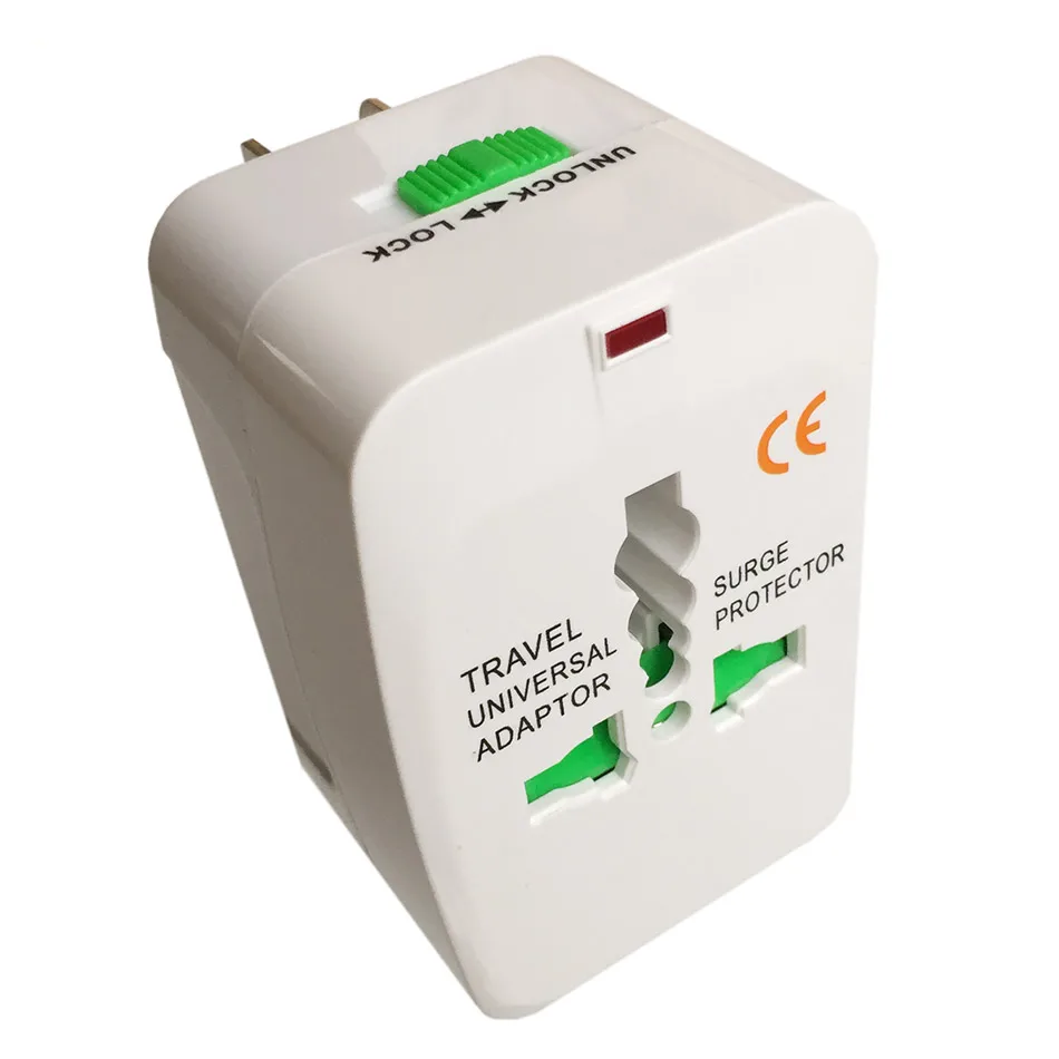 New Universal Adapter Socket Plug Comverter Universal All in 1 Travel Electrical Power Adapter Socket US UK AU EU To China Plug
