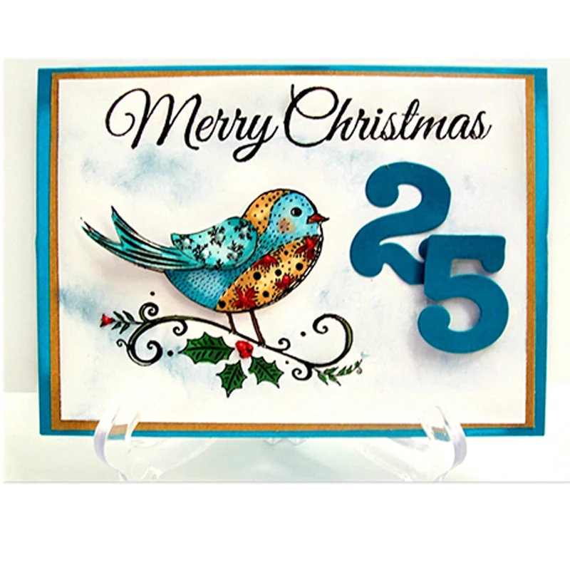 

"Number" Handmade Metal Die Cut DIY Embossing Stencil Template Decoration Photo Album Card Making Scrapbooking