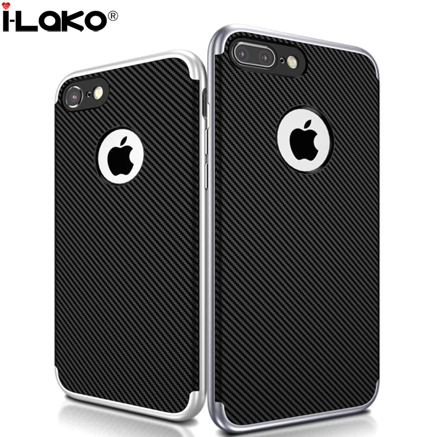 bilder für 30 teile/los Für iPhone SE 5 S 6 S Plus Kohlefaser Fall 2 in 1 Hybrid Ultra Thin PC Rahmen Silikon Fall Für iPhone 7 7 Plus bilder für 30 teile/los Für iPhone SE 5 S 6 S Plus Kohlefaser Fall 2 in 1 Hybrid Ultra Thin PC Rahmen Silikon Fall Für iPhone 7 7 Plus