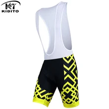 KIDITOKT противоударный велосипедные рейтузы с лямками Лето MTB велосипеда Велоспорт нагрудник шорты для женщин с Coolmax 3D гель площадку Racing велосипедный спорт одежда дл