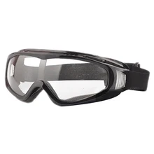 Airsoft Goggles Tactical Paintball Clear Glasses Wind Dust Protection Motorcycle, Black
