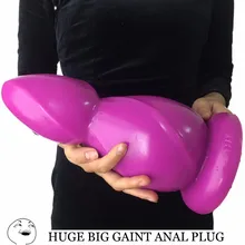 Large Unisex Butt Plug Huge Anal Dildo Sex Toy – The Thickest on the market
