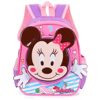 

2020 New Fashion Cartoon children school bag Mickey bags kindergarten class backpack first grade boys and girls baby schoolbag