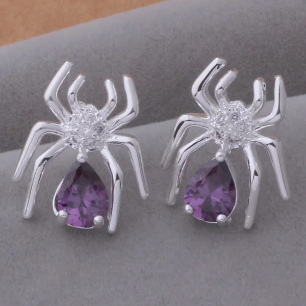

wholesale High quality silver Fashion jewelry errrings WE-600