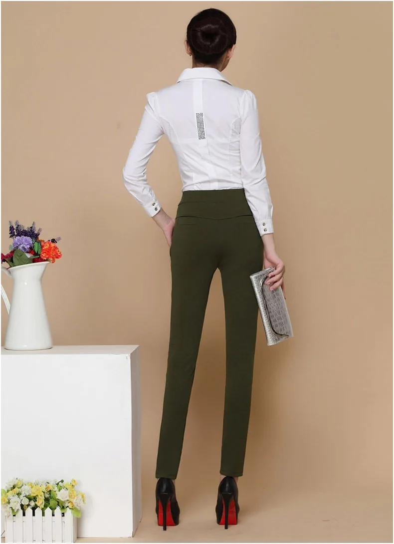 Весенние женские брюки европейского стиля размера плюс S-6XL, штаны-шаровары с эластичным поясом, брюки-карандаш с карманами, Брендовые женские Капри