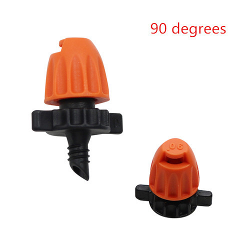 Nozzle with 4mm Thread 90 180 360 Degree Strip Spray Angles Garden Irrigation Agriculture Watering Sprinklers 200Pcs