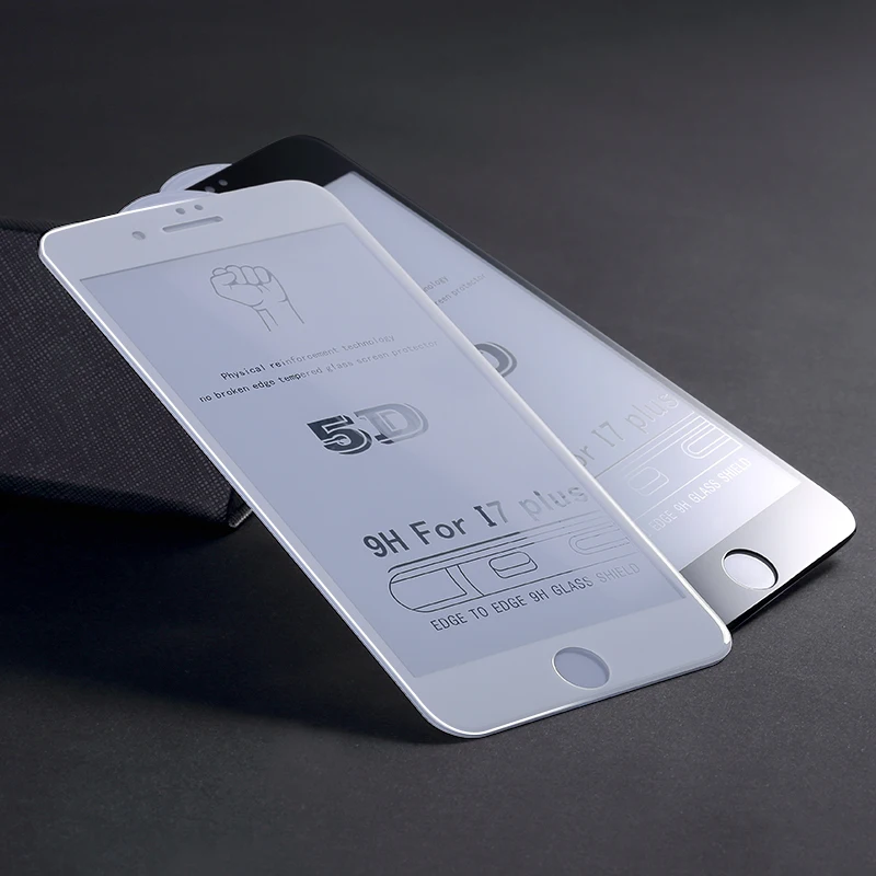 5D для iPhone 12 11 Pro Max X XS XR закаленное стекло 8 7 Plus 6 6s Полное покрытие защита экрана