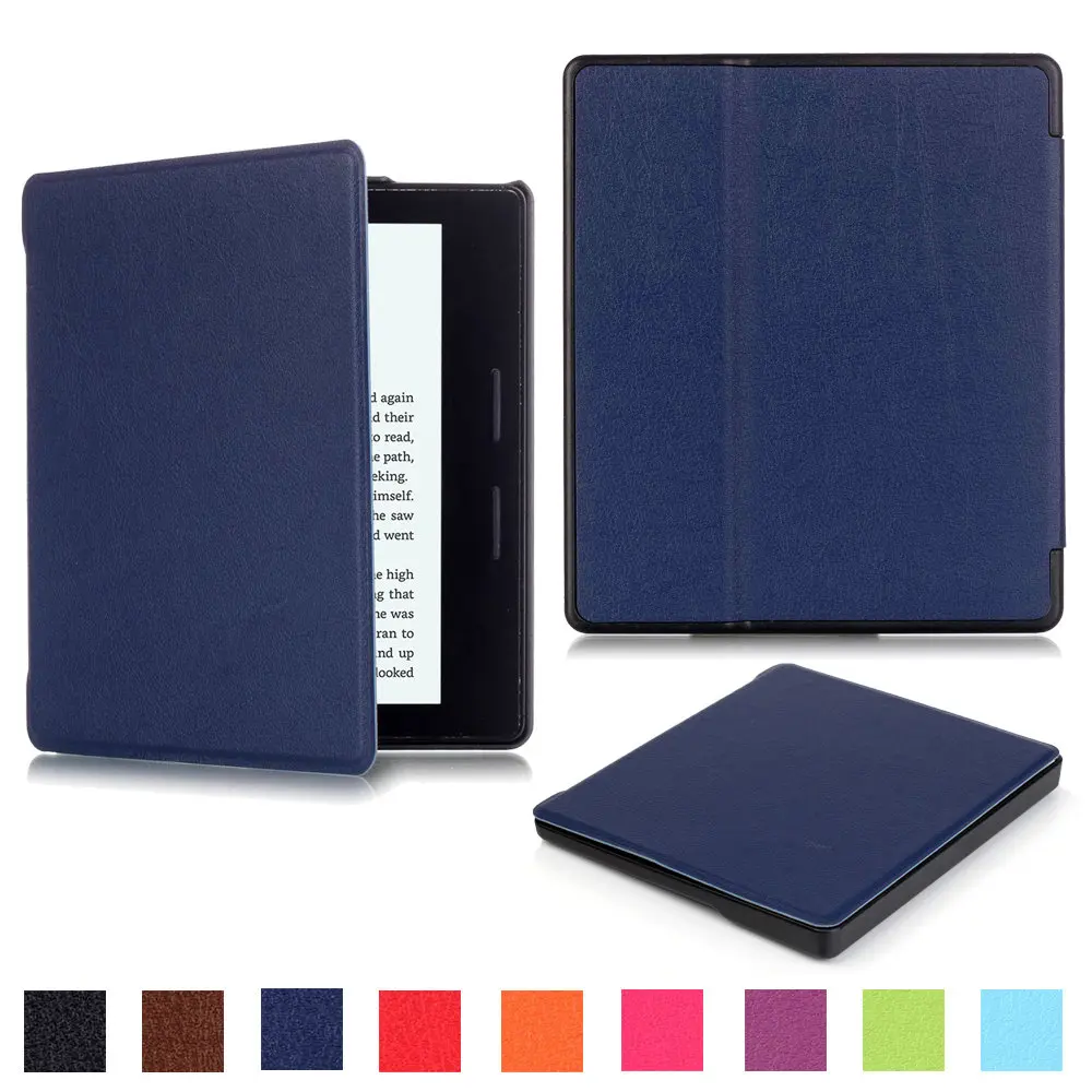 

Gligle 50pcs/lot 2016 Newest Custer Texture Fashion E-reader Case Cover for Amazon Kindle Oasis Protective Skin Shell