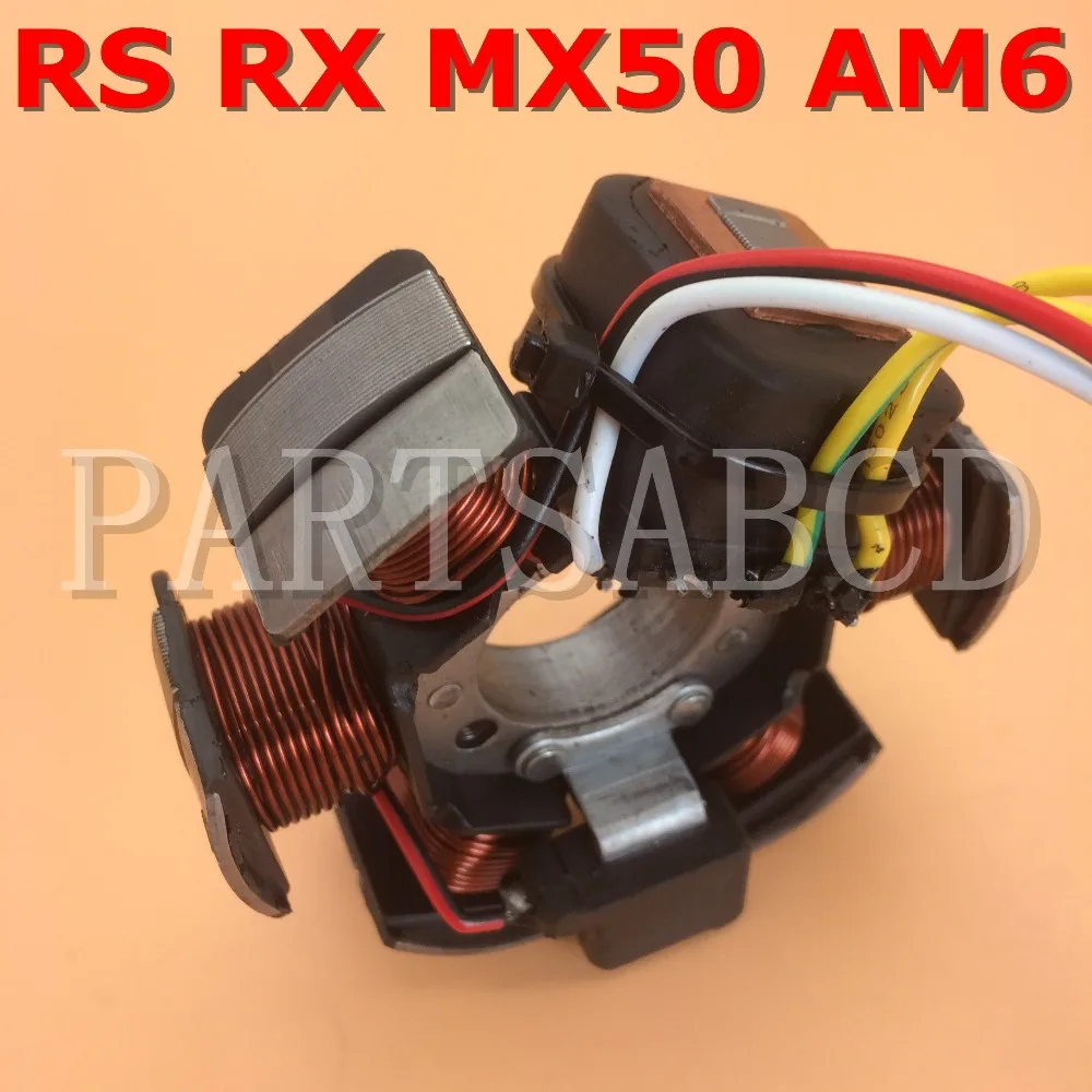 Partsabcd Aprilia RS50 RX50 MX50 RS RX MX 50 AM6 Tuono статора генератора плиты генератор