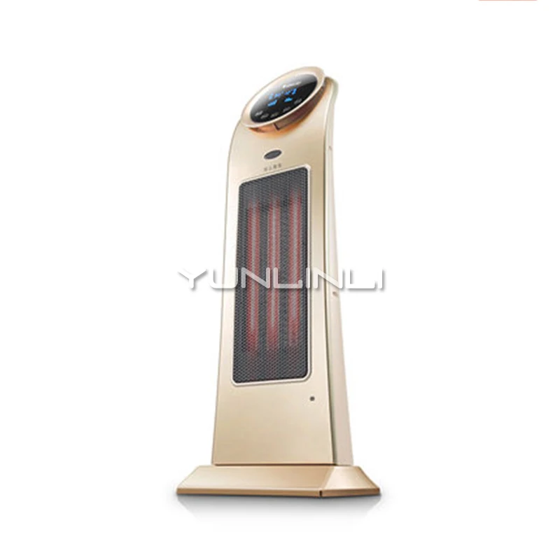 

2000W Electric Ceramic Heating Warmer Household Heater LED Remote Control Vertical Shake Heating Device 220v NTFD-X6020B