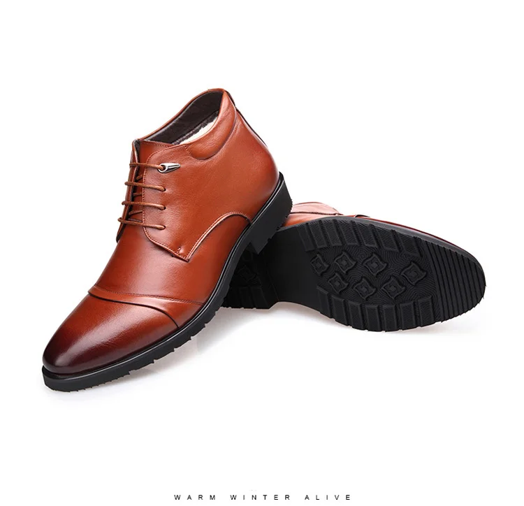 NPEZKGC/Новинка; мужские зимние ботинки ручной работы из натуральной кожи; высококачественные зимние мужские ботинки; мужские Ботильоны; Мужская обувь в деловом стиле