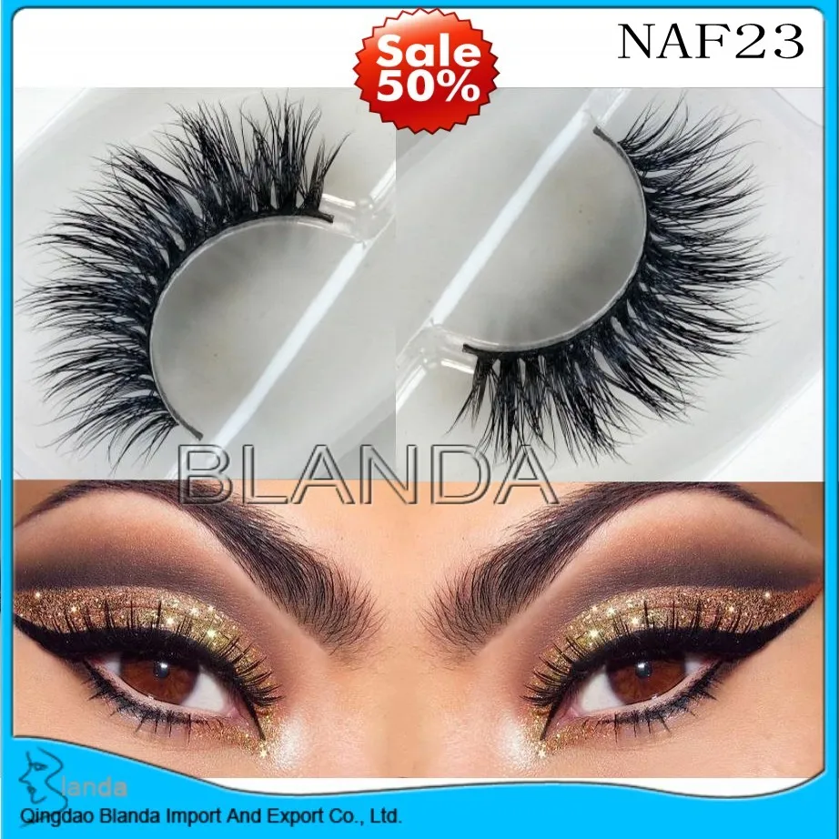 UPS FreeShipping 200pair Mink Eyelashes Clear Band Eye Lashes