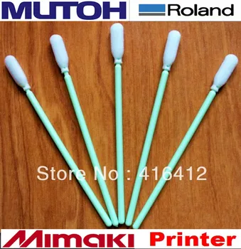 

5000 pcs wholesale Inkjet Printer Cleaning Swabs Small Foam Tip Cleaning Sticks wtih flexible internal head paddle