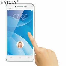 2 pz Vetro Temperato Per BBK Vivo Y53 Ultra-sottile Protezione Dello Schermo per Vivo Y53 HD Temperato Pellicola Protettiva vivo Y53 Vetro HATOLY(China)