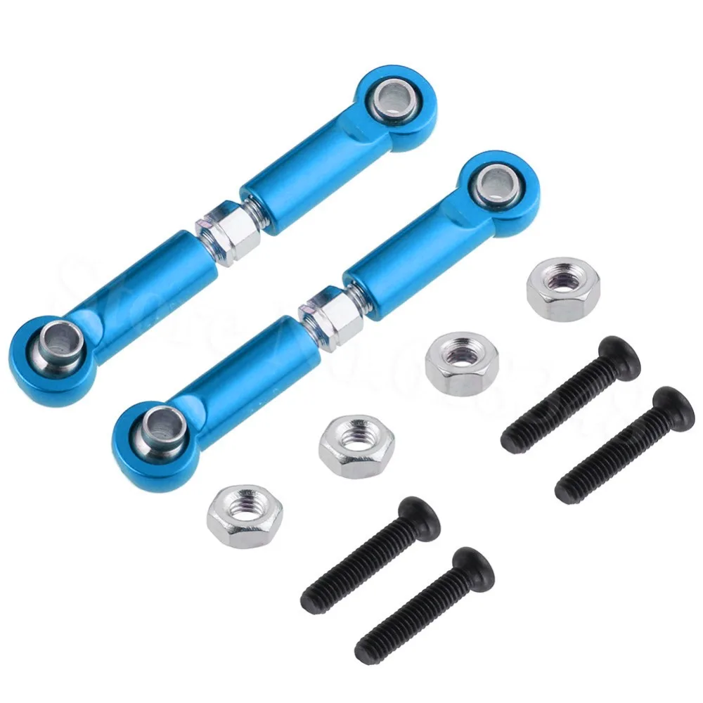Алюминиевая передняя Передняя подвеска рулевая тяга 0020 для WLtoys 12428 12423 1/12 RC машины