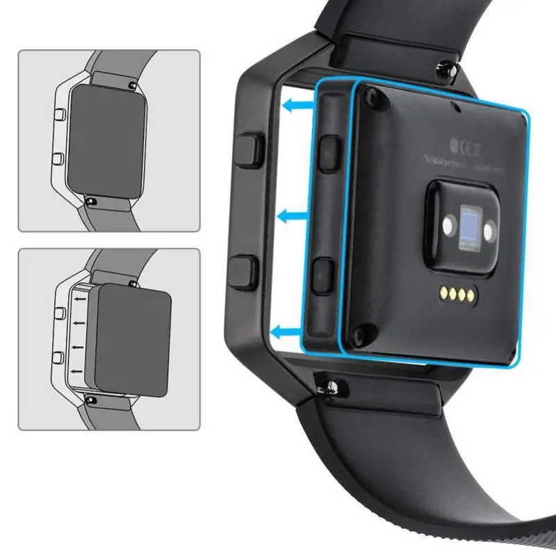 Металлический каркас для Fitbit Blaze Smart Watch Замена чехол-корпус из нержавеющей стали аксессуары для Fitbit Blaze 4 цвета