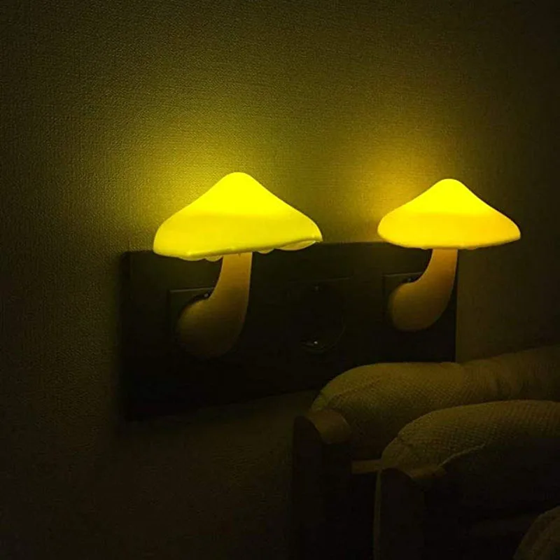 LED Night Light Mushroom Night Lights (1)