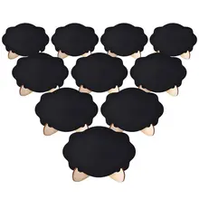 20 Sets Mini Chalkboard Signs Small Blackboard with Wooden Frame Easel for Kids Craft and Party Wedding Event Table Decor