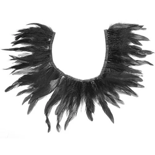 

Best Selling Black Feather Neck Collar Party Evening Dress Up