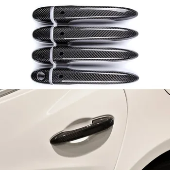 

Door Handle For Maserati Ghibli Quattroporte Levante 4 Door 2014 - 2019 Side Door Handle Covers Trim Carbon Fiber Car Stickers