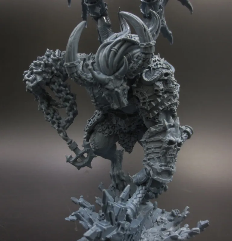 

1/18 Scale Resin Figure Model Kit King Of War Static Miniature Modeling Assembling DIY Toys Hobby Tools