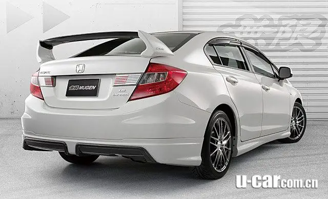 Использование для honda civic спойлер 2012- civic спойлер высокого качества ABS Материал окрашенный цвет для honda civic спойлер