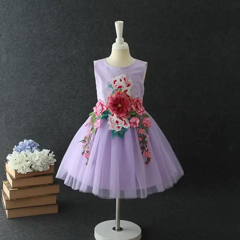 vestido de festa infantil 8 anos