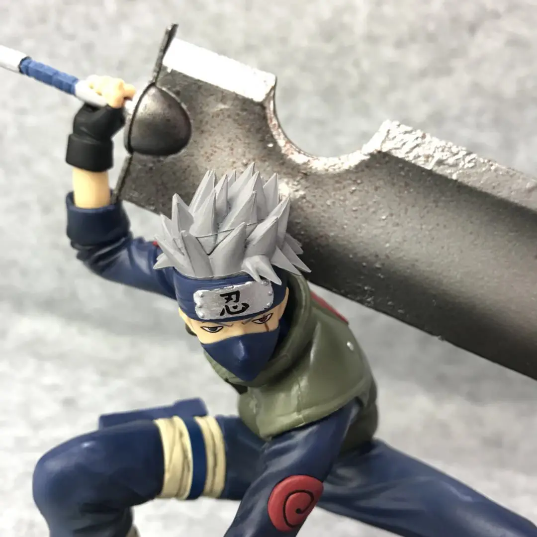Naruto Kakashi with Great Sword GEM Action Figures Model Toys 15cm-in ... - Naruto Kakashi With Great SworD GEM Action Figures MoDel Toys 15cm
