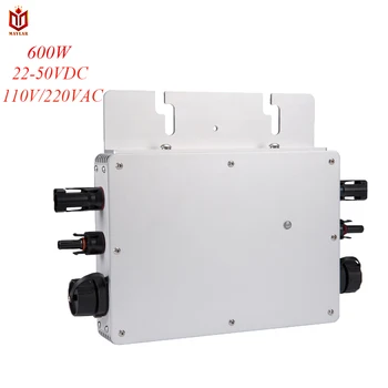 

MAYLAR@ Maysun600W Solar Grid Tie Micro Inverter With 2 MPPT Output Pure Sine Wave Solar Converter 100V-240V For PV Home System
