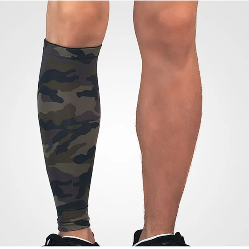 Sports Safety Compression Calf Leg Sleeves Football Running Leg Calf
