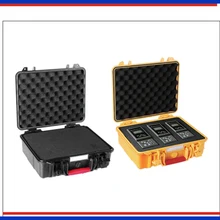 Ящик для инструментов, чемодан, ударопрочный герметичный водонепроницаемый защитный чехол 280*246*106 мм, ящик для оборудования, чехол с предварительно вырезанной пеной